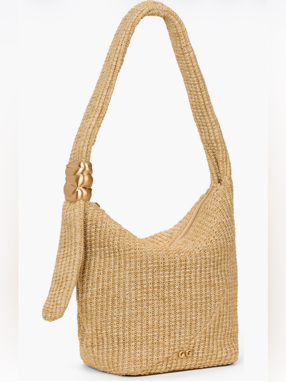 EUC Cult Gaia Farah Raffia Shoulder Bag